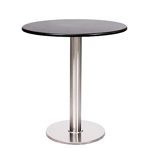 Kovové bistro stoly ARICA CR MDF D70-18