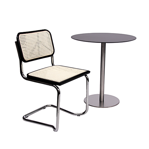 Kovové bistro stoly MARIANO IX HPL D69-10