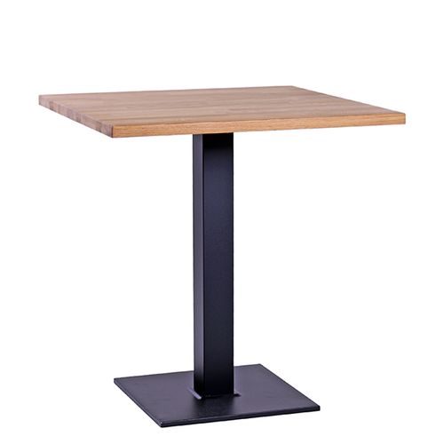 Kovové bistro stoly PADUA 40 HR77DB dub