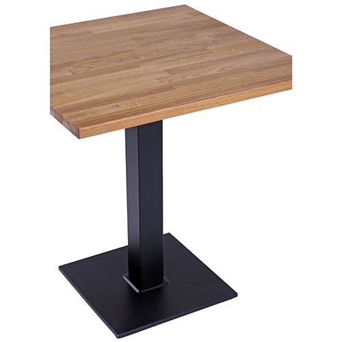 Kovové bistro stoly PADUA 40 HR77DB dub