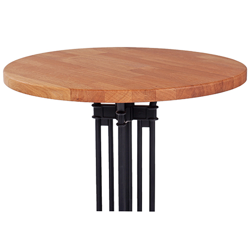 Kovové bistro stoly LUGANO DB26 dub