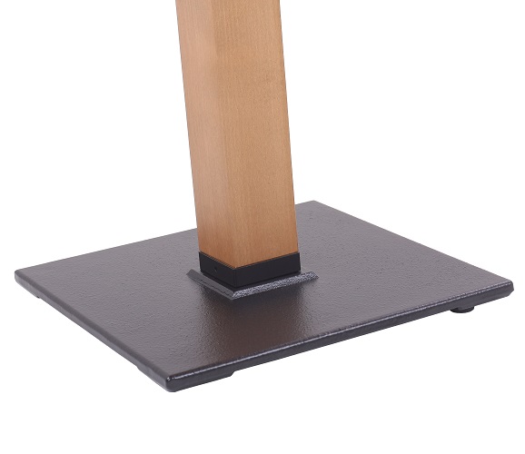 Kovové nohy PADUA 40 WOOD