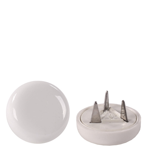 Podlahový kluzák PMR bílý plast (set 4 ks)