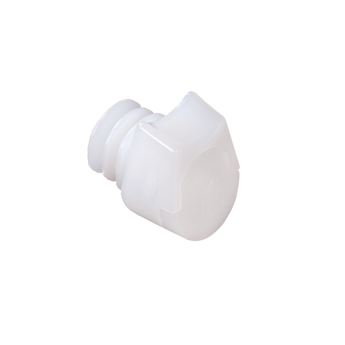 Podlahové kluzáky bílý plast COMBISIT sada 4 ks