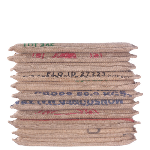 Jutová sedací poduška