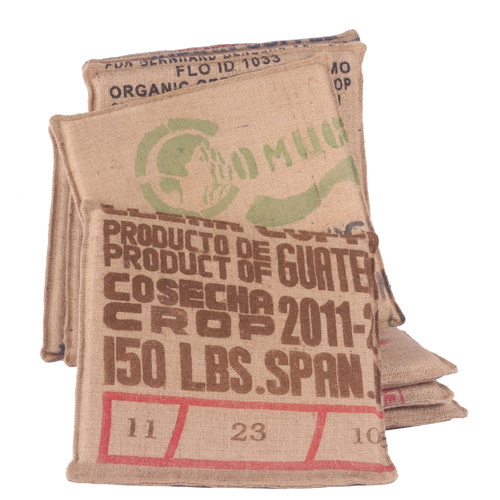 Jutová sedací poduška