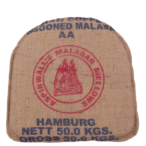 Jutová sedací poduška