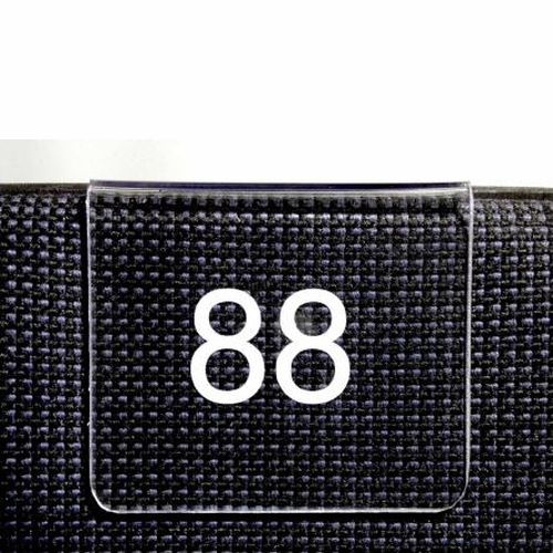 Číslování sedadel židlí