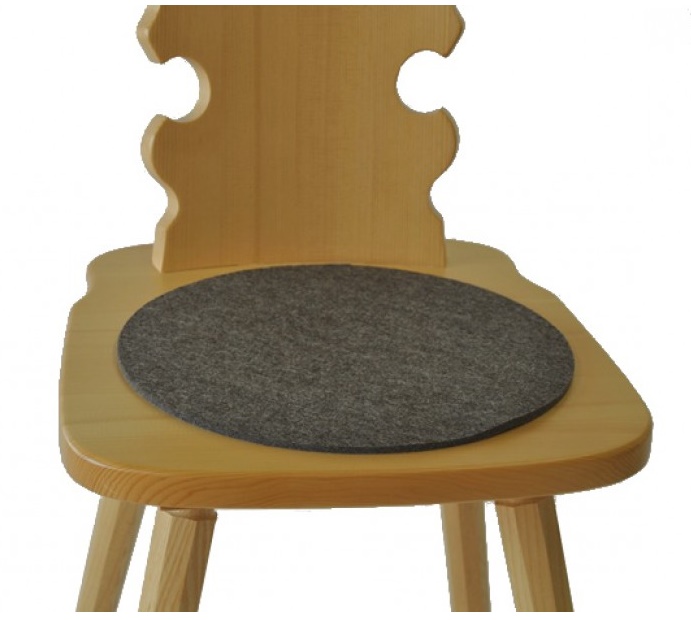 Sedací filcová podložka z pravé vlny