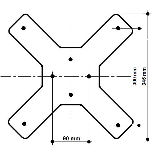 Držák stolové desky
