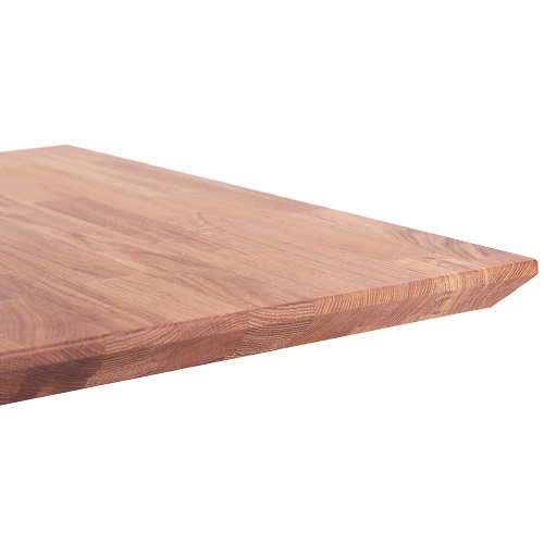 Desky ke stolu masivní dub 27 mm se zkosenou hranou