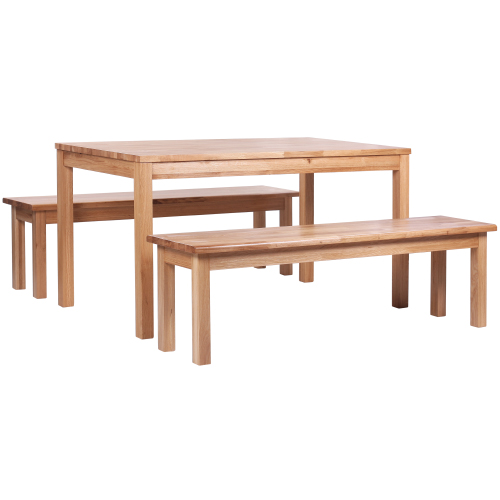 Restaurační sedací lavice DAKO L masivní dub