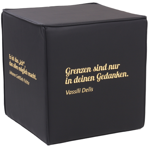 Sedací kostky CUBO  LOGO