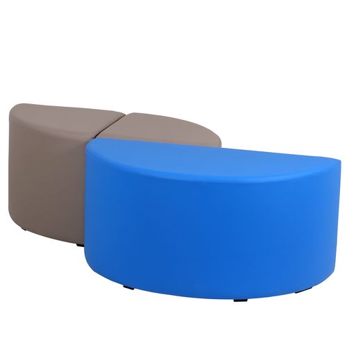 Čalouněné taburetky ELSA 100 S půlsegment