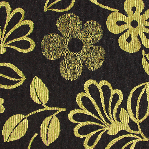 Potahová látka květovaná GLORIA 2 zelená