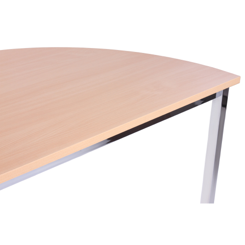 Kovové kancelářské půlkulaté stoly NOVARO 168HR