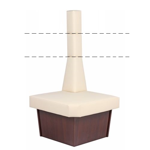 Čalouněné lavice TRENTO AE venkovní rohy