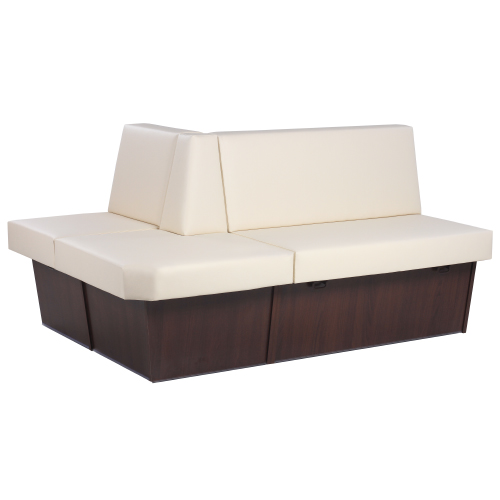 Čalouněné lavice TRENTO AE venkovní rohy