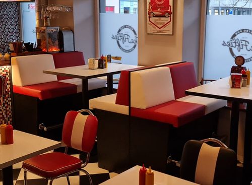 Barové čalouněné lavice TRENTO BAR 100