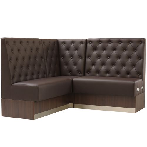 Restaurační lavice MADERA IE CK SK Chesterfield Look rohový díl