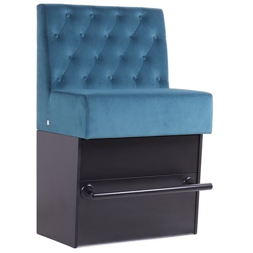 Barové čalouněné lavice MADERA BAR CK Chesterfield Look v různých délkách