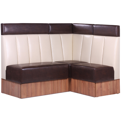 Čalouněné lavice OLBIA HQ IE vnitřní roh