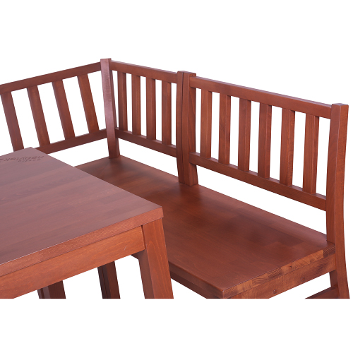 Dřevěné rohové lavice PUB IE do restaurace